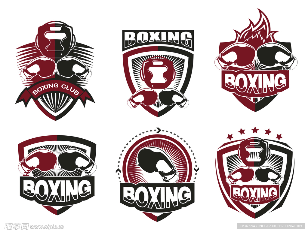 拳击图标logo
