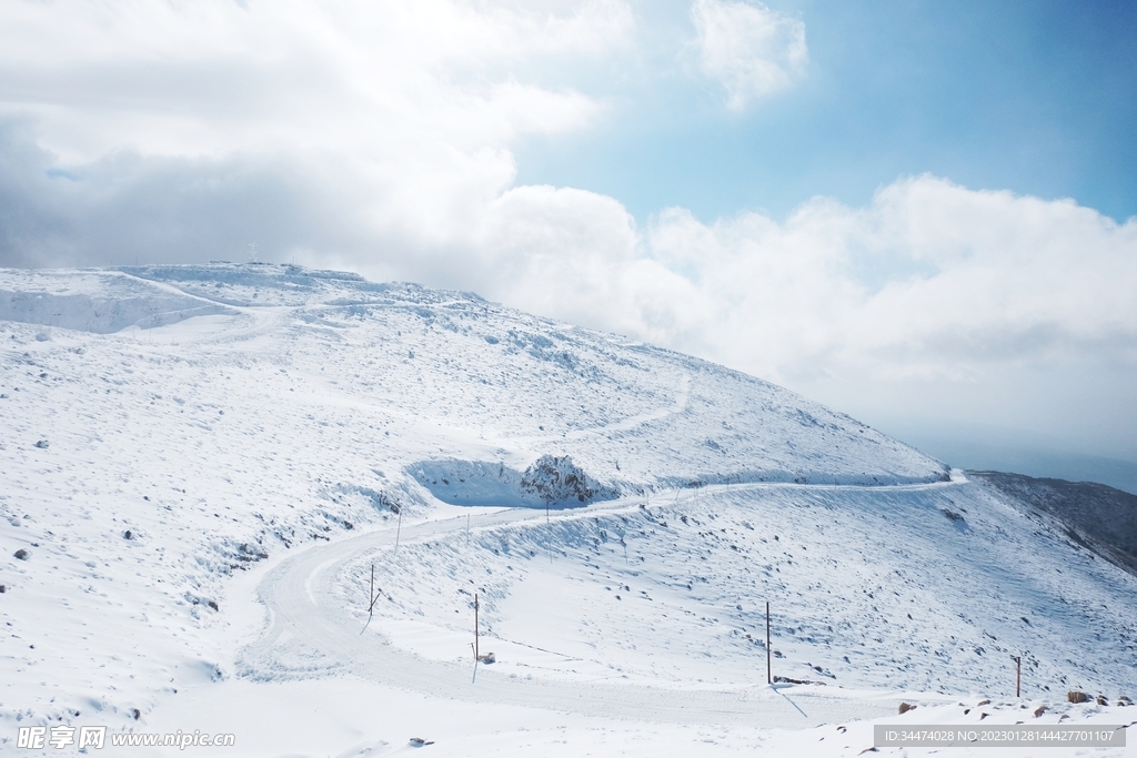 雪山圖
