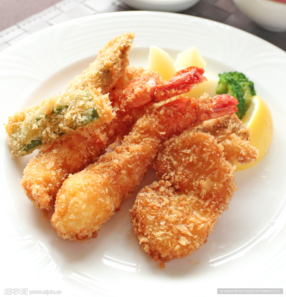 炸蝦美食