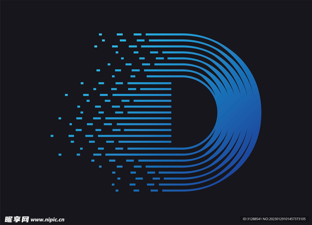 字母D