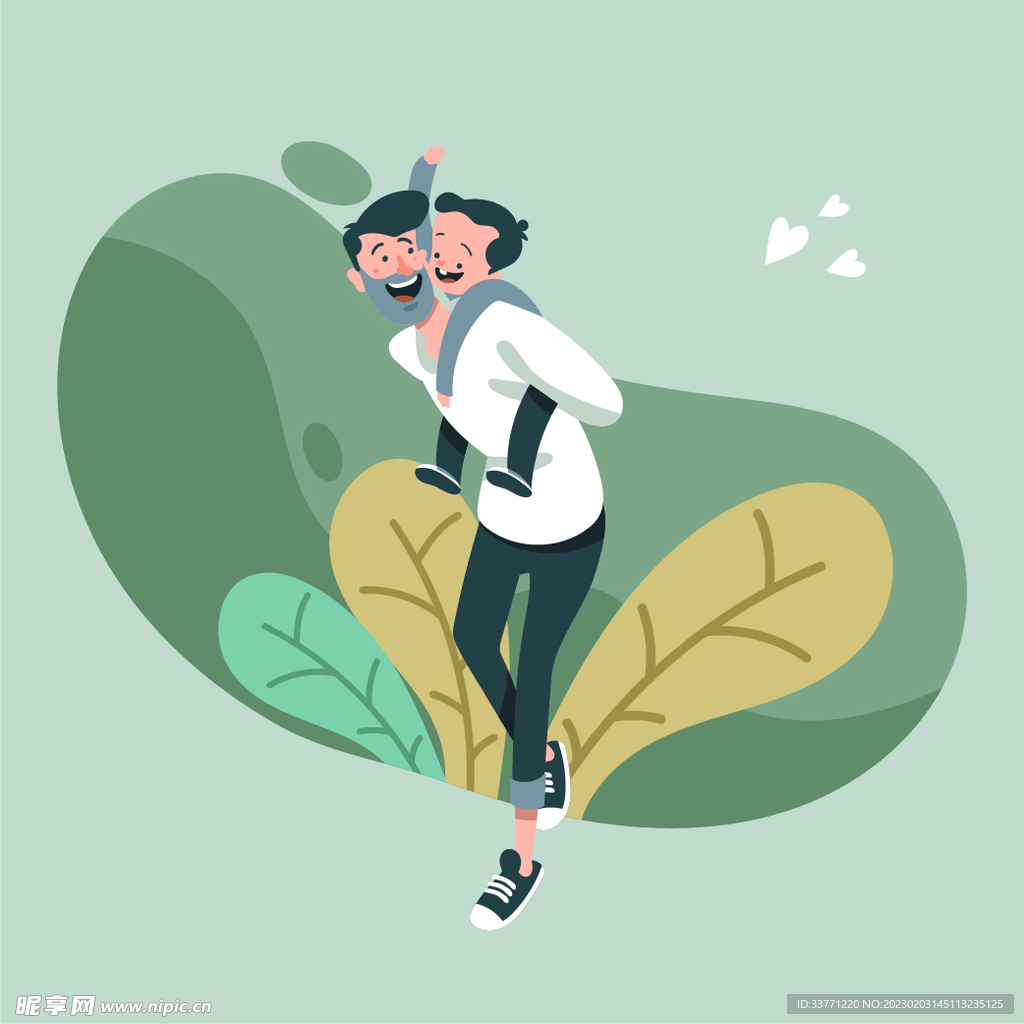 扁平父子