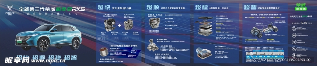 荣威第三代RX5超混版讲解图