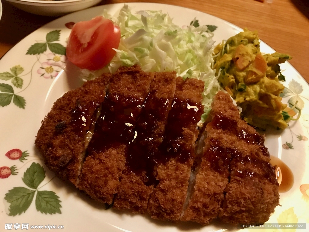 豬排豬肉