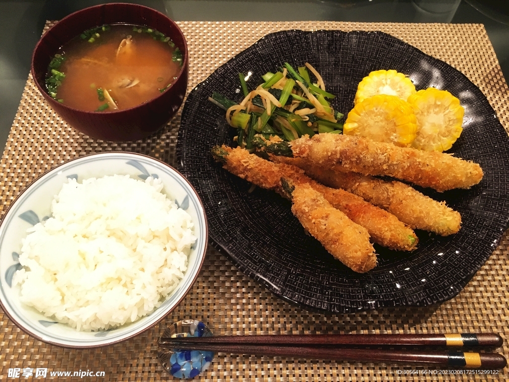 炸蝦美食套餐