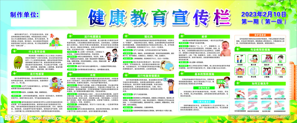 健康教育宣傳欄