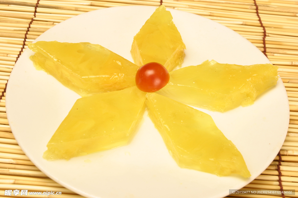 菠蘿水晶糕