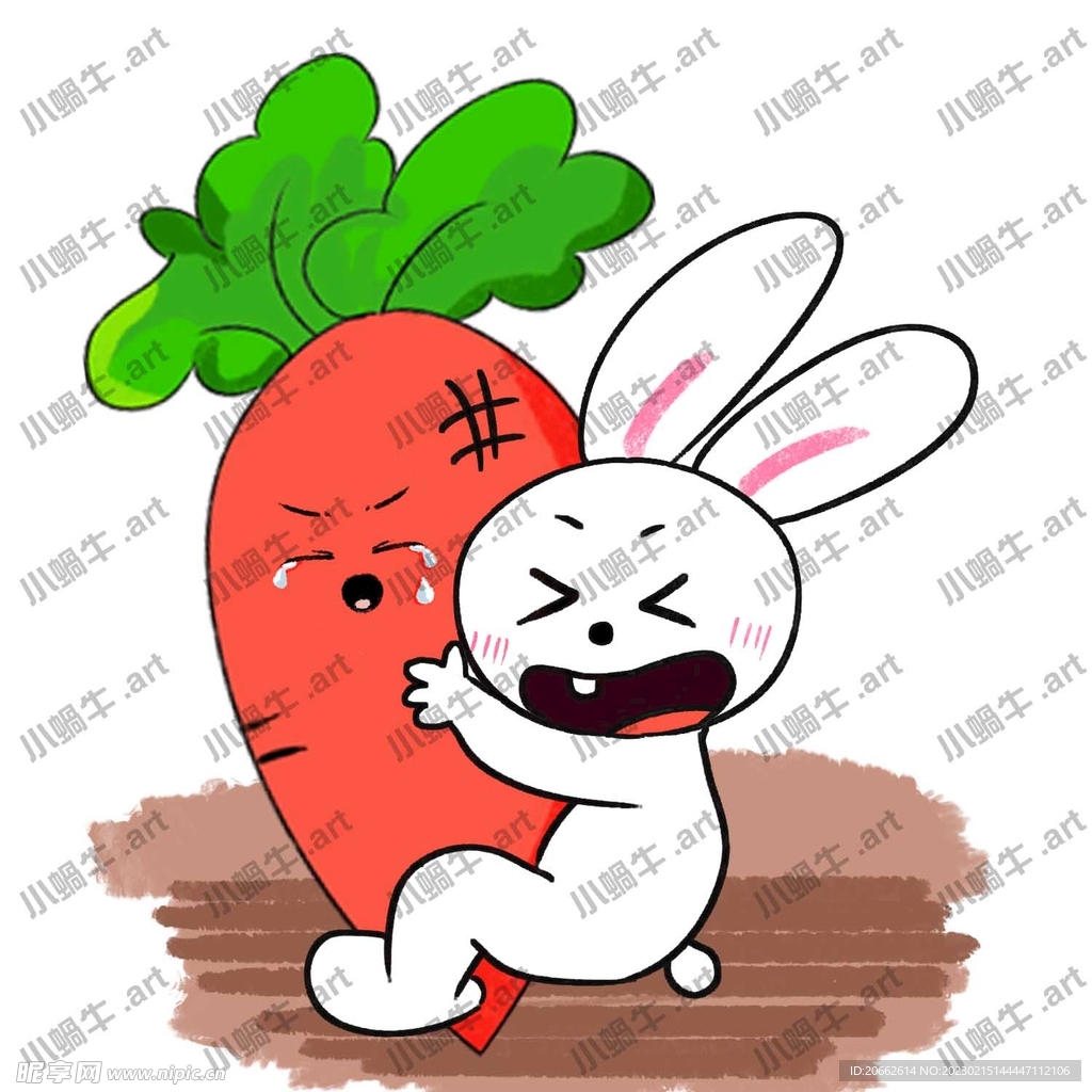 兔子吃萝卜