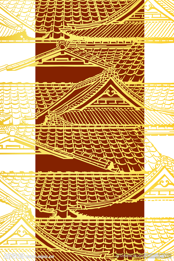 線條山水畫