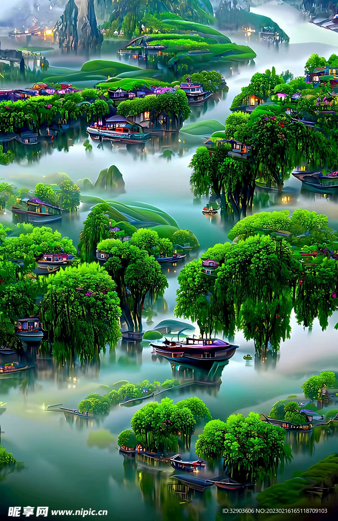 山水畫