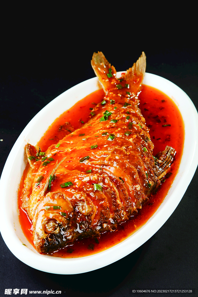 蔥燒骨魚