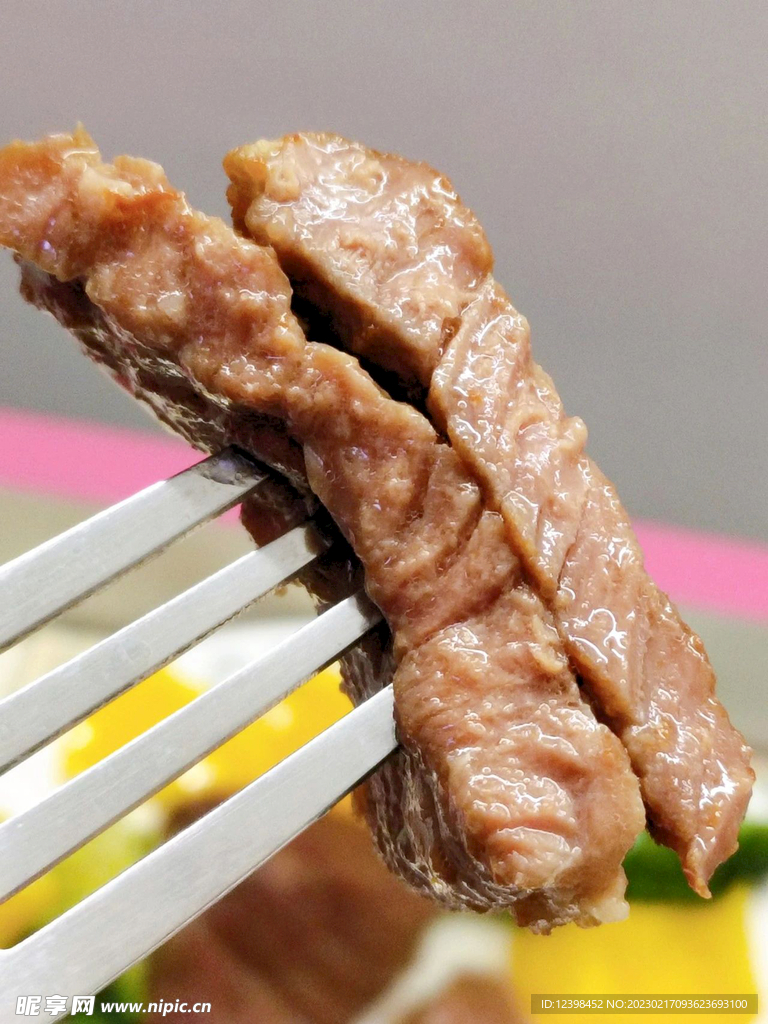 美味的牛肉