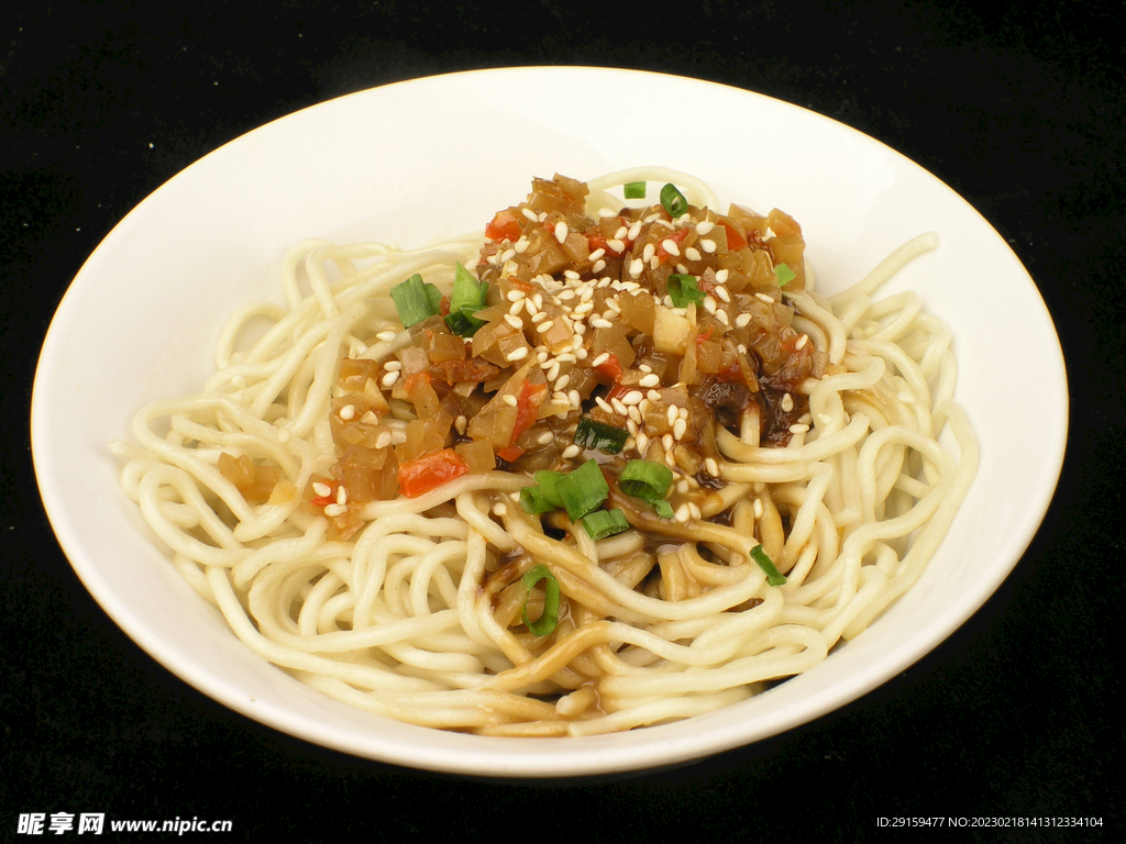 热干面摄影图 传统美食 餐饮美食 摄影图库 昵图网nipic