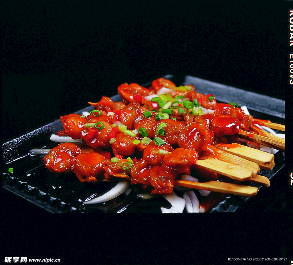 鐵板扇貝串