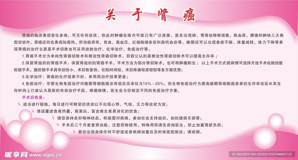 關于腎癌 知識