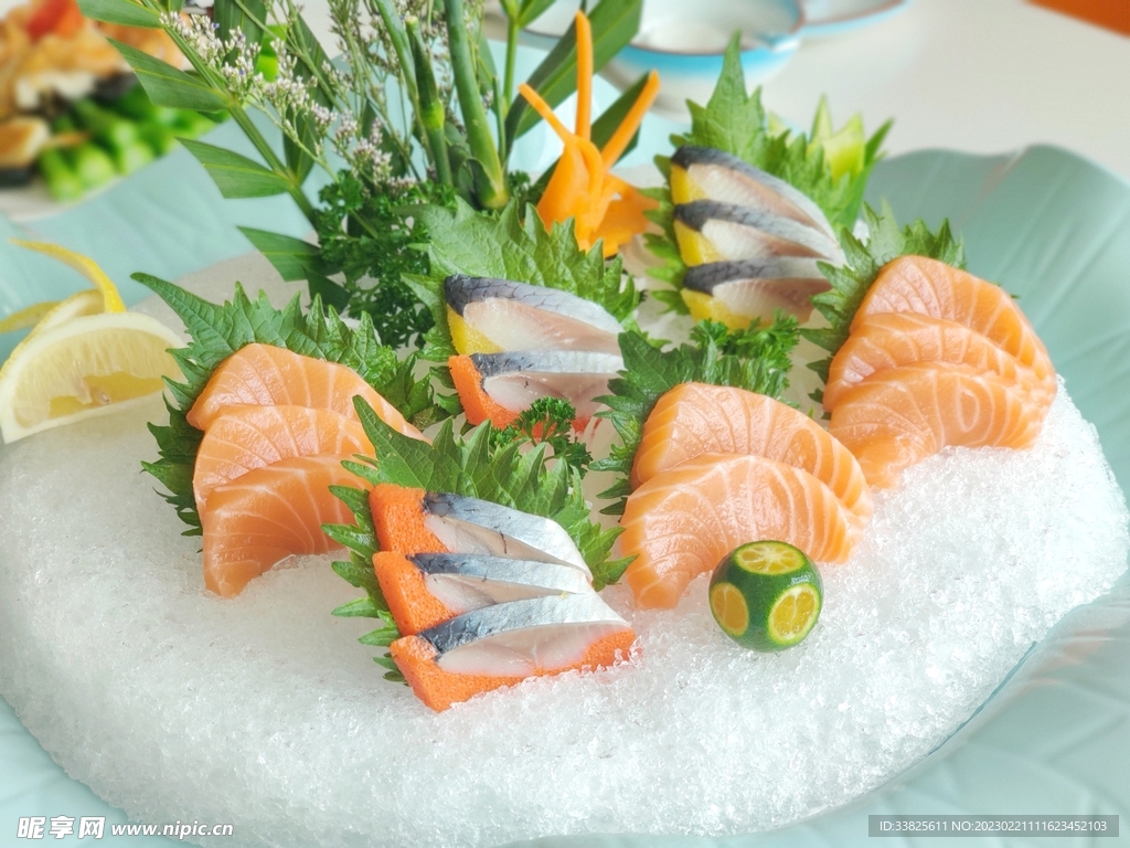 三文魚拼希鯪魚