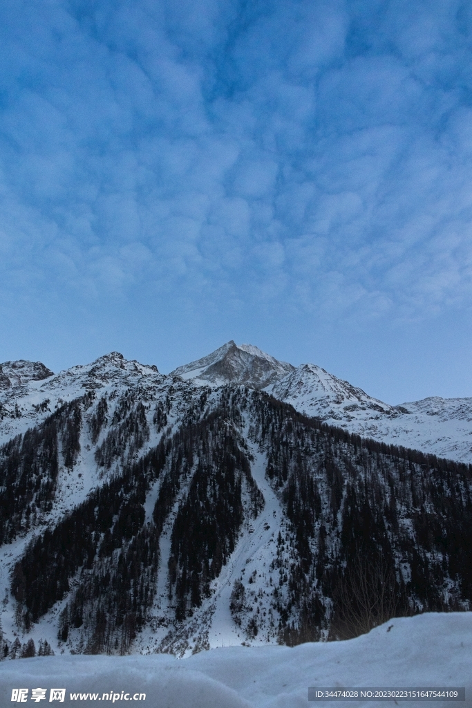 雪山圖