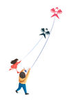 快乐童年放风筝插图