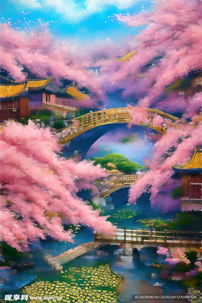 風景插畫