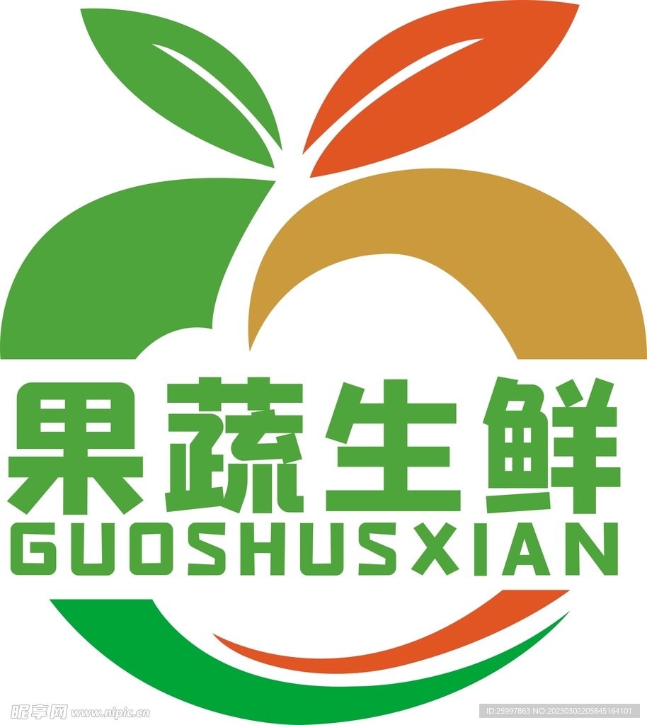 果蔬生鲜logo