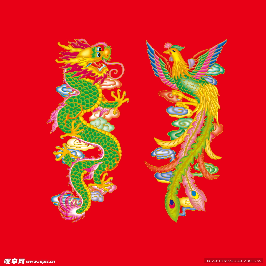 龍鳳圖