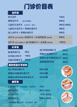 價目表