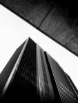 高清黑白现代建筑背景商务金融