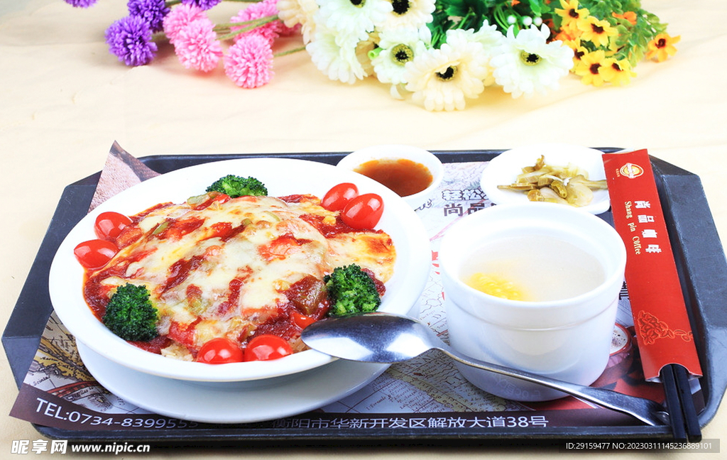 豬扒焗飯