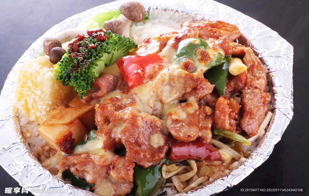 牛仔肉焗飯