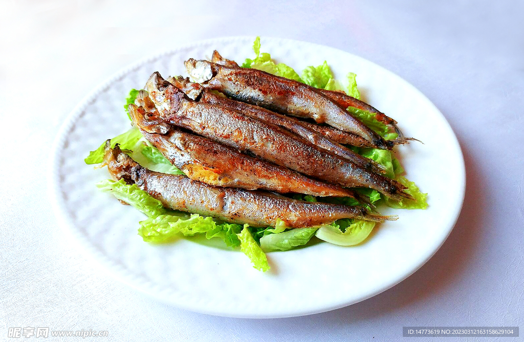 香煎多春魚