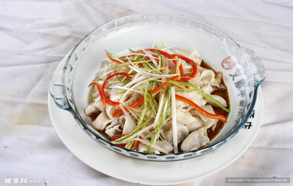 白灼鱷魚肚