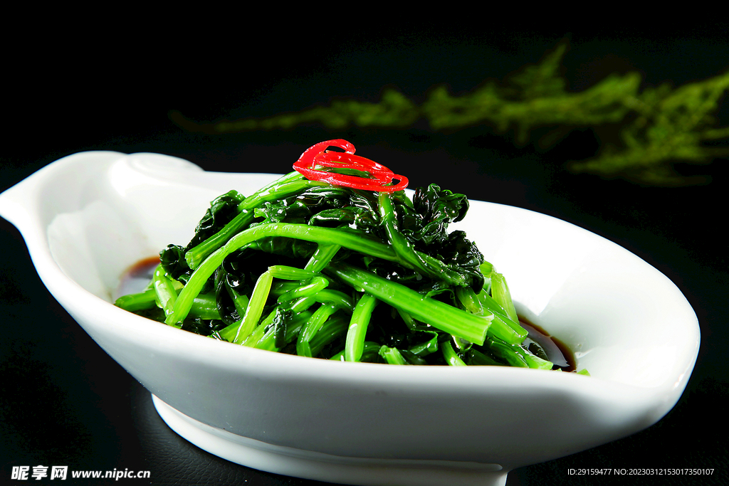 拌撈菠菜