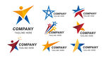 五角星企业logo图片