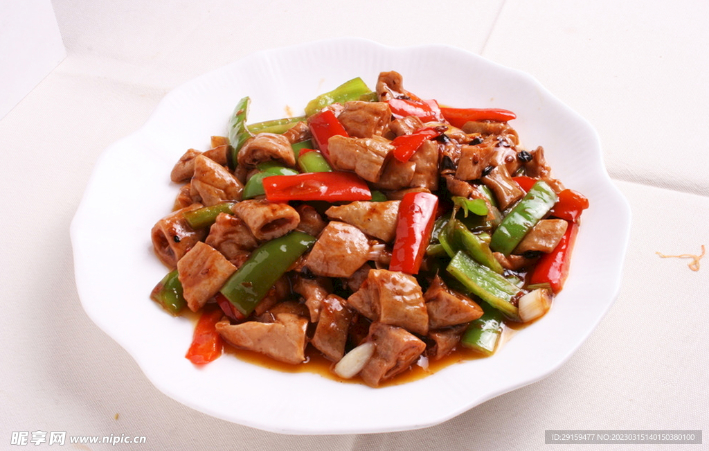 尖椒炒大腸