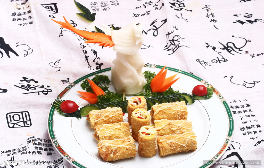 金沙鮮魚卷