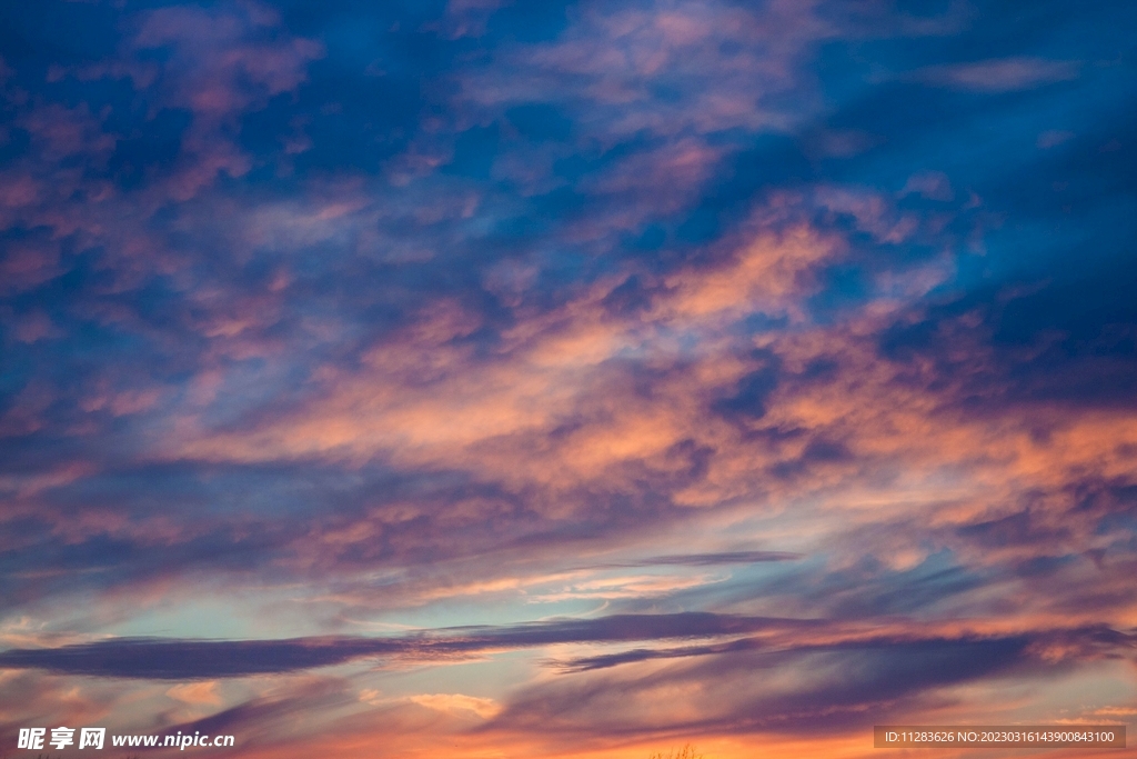 夕陽天空