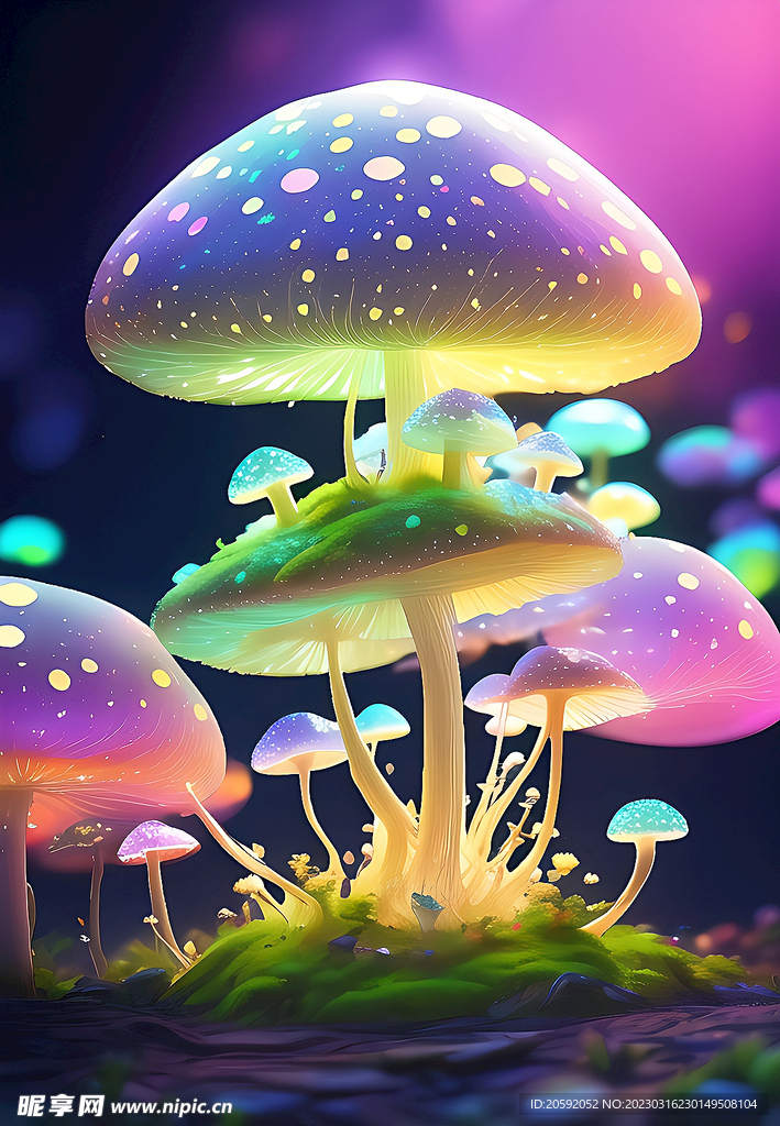 梦幻蘑菇 