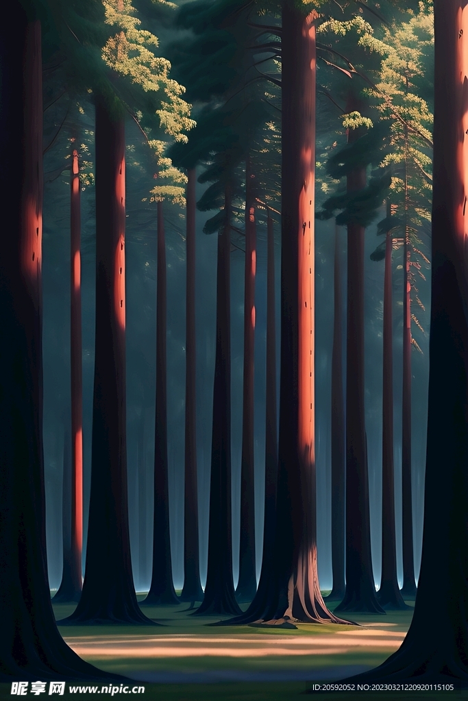 森林  