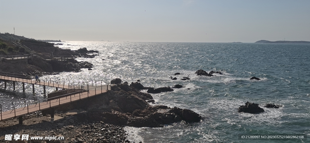 大海 海邊公園 青島海邊