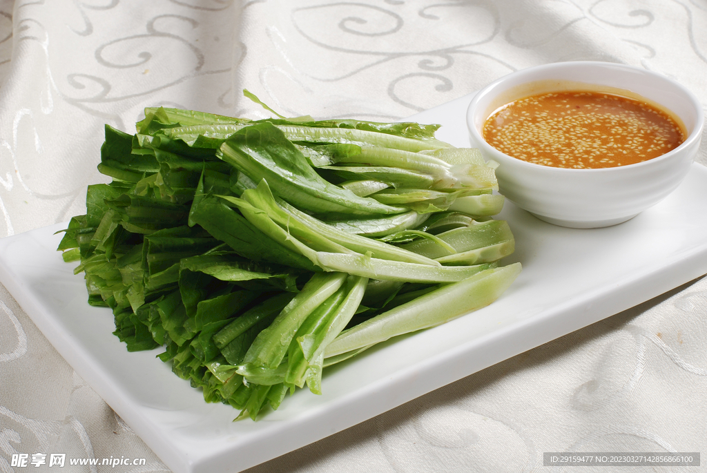 麻醬油麥菜