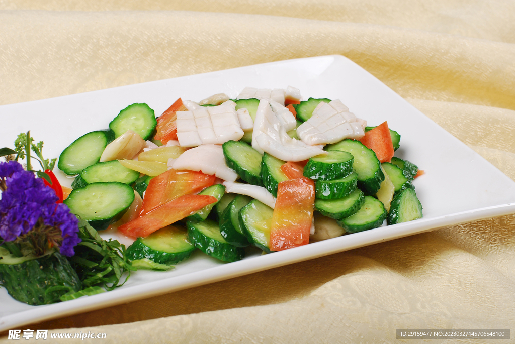 青瓜鮮魷