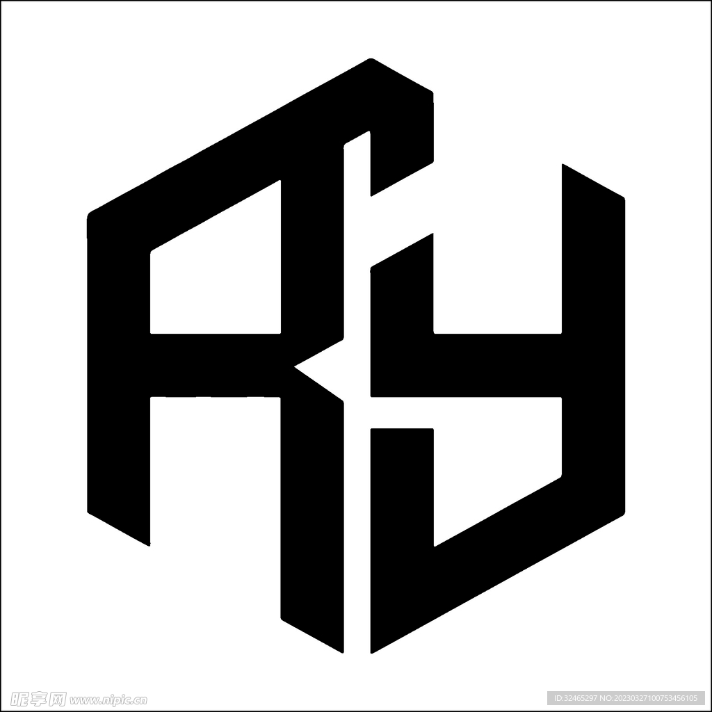 睿远建筑logo