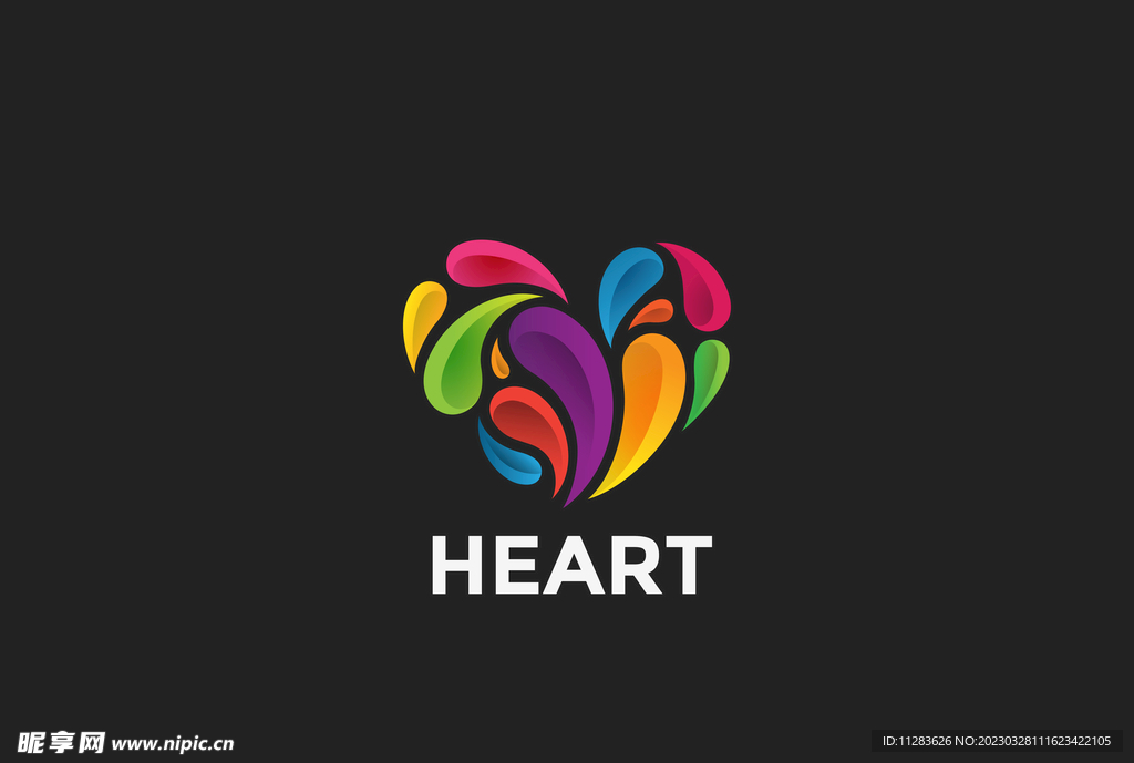 爱心logo