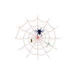 蜘蛛网小图标矢量图