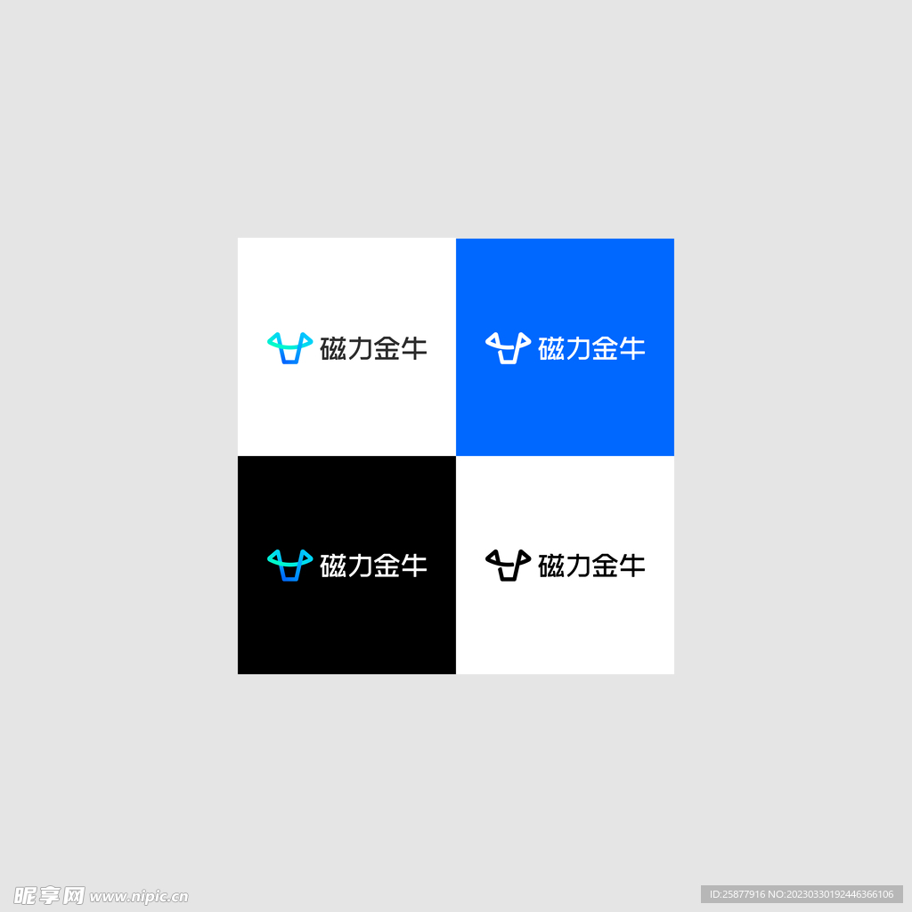 磁力金牛logo
