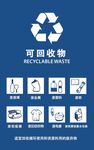可回收物垃圾分类海报