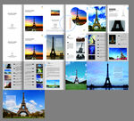 埃菲尔铁塔宣传画册