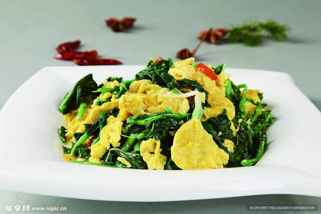 山野菜炒雞蛋