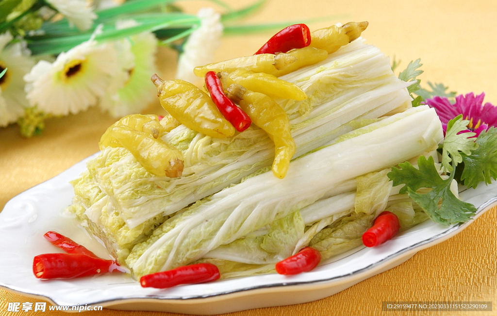 酸椒娃娃菜