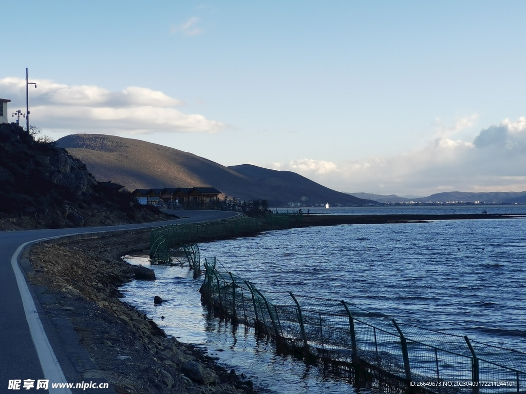海景  納帕海  湖泊  