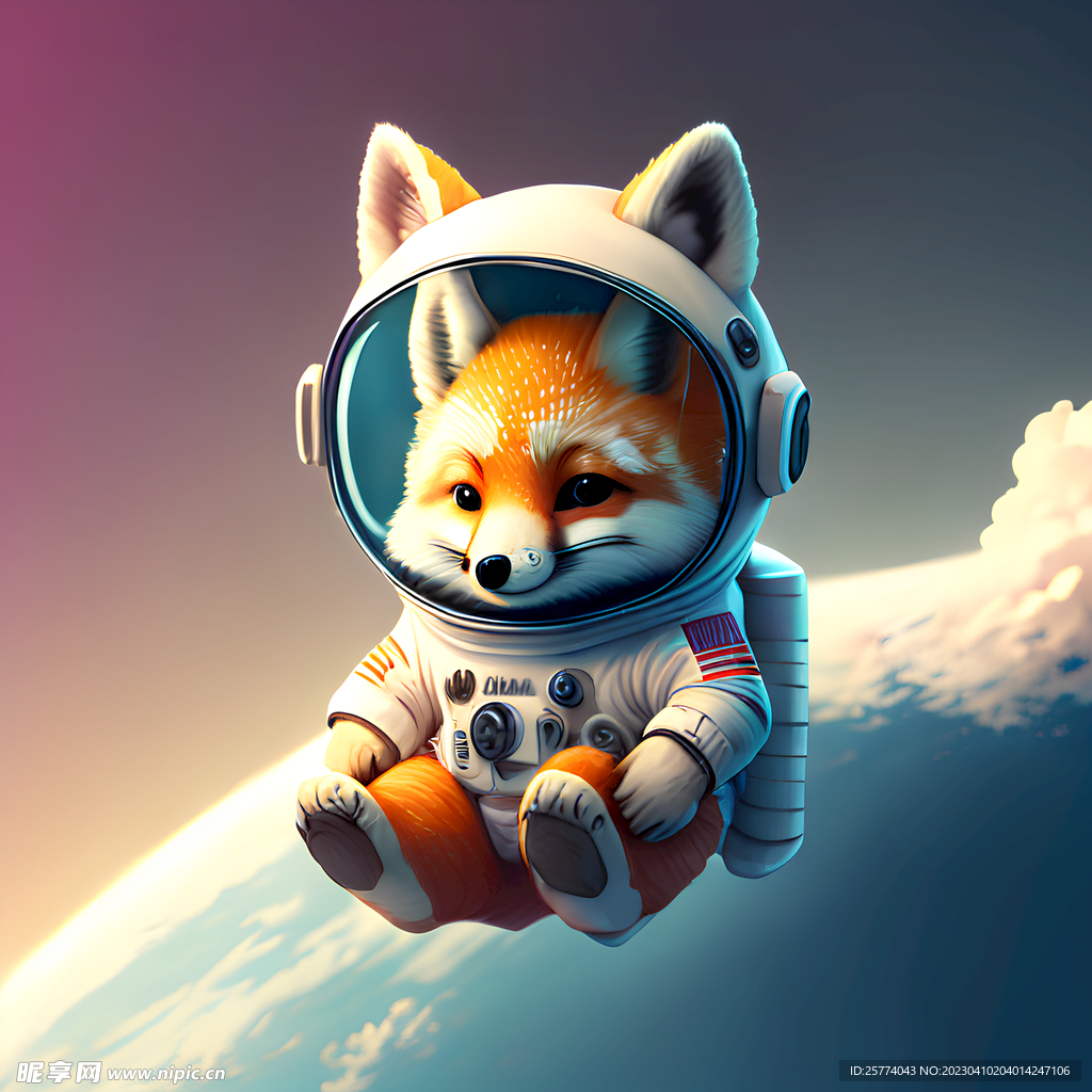 宇航员小狐狸